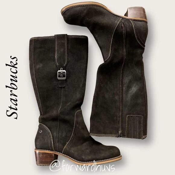 Red Wing Boots Brown Suede Size 7.5 D - Picture 6 of 12